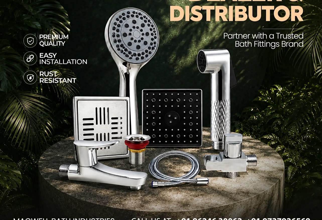 Become our bath fittings dealer and distributor